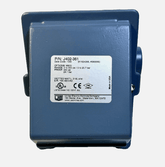 United Electric J402-361 Pressure Switch, 0-300 psi, Dual SPST contacts, front view with label.